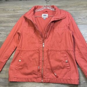 Old Navy Coral Utility Jacket for Women